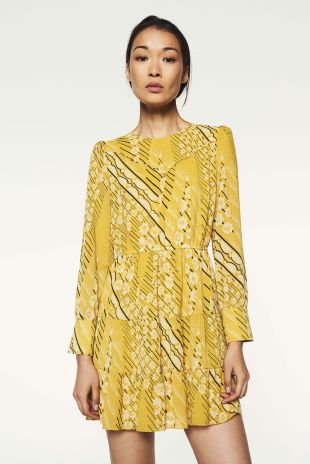 ROBE OPHE MOUTARDE // ba&sh