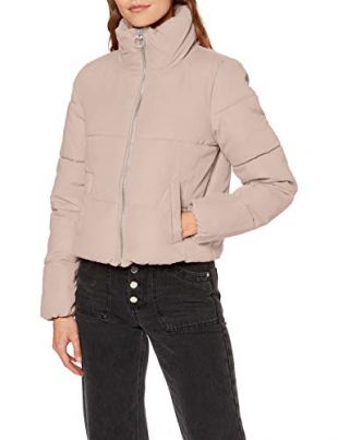 Only Onldina Short Quilted Puffer CC Otw Cappotto, Grigio (Shadow Gray Shadow Gray), M Donna