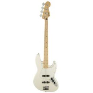 BASSE FENDER STANDARD JAZZ BASS ROSEWOOD ARTIC WHITE 0146200580 | paul beuscher.com