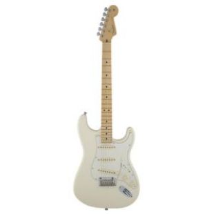 GUITARE FENDER AMERICAN STRATOCASTER  STANDARD OLYMPIC WHITE MAPLE NECK 0113002705      