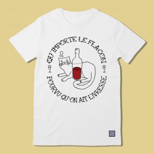 + Qu'importe le flacon   Tee shirt
