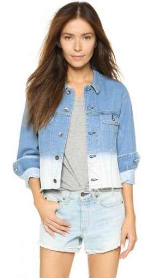 Rag & Bone/JEAN Cropped Boyfriend Jean Jacket | SHOPBOP