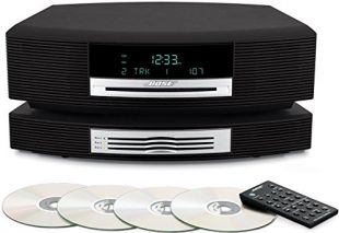 Bose Wave - Sistema de música con 3 cambiadores de CD con Mando a Distancia, Color Gris Grafito (Negro)