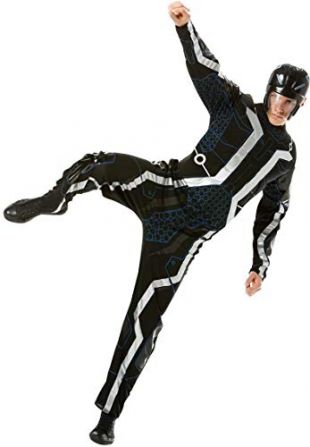 Rubie 's Tron mit Brustmuskeln, Kostüm für Erwachsene, lizensiertes Produkt, Standardgröße