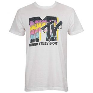 MTV MTV Logo R tro V tements pour hommes T shirt