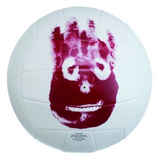 Wilson Volleyball, Outdoor, Freizeitspieler, Cast away "Mr. Wilson", Weiß/ Rot