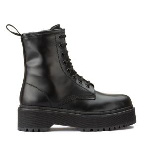 Bottines cuir semelle compensée Roove