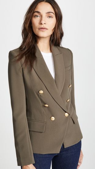 L'agence - Dark Olive Blazer