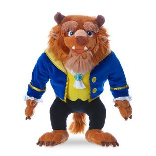 Peluche moyenne La Bête de La Belle et la Bête