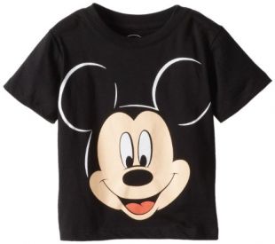 Disney Mickey Mouse Boys' Face T-Shirt