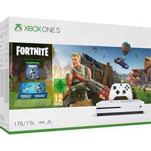 Microsoft Xbox One S 1TB - Fortnite Bundle (inkl. Fortnite: Battle Royale, EON Skin-Set und 2.000 V-Bucks)