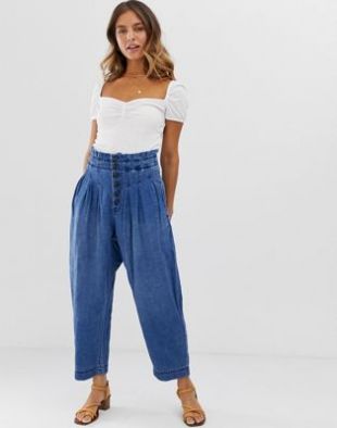 Free People - Mover And Shaker - Pantalon en coton | ASOS