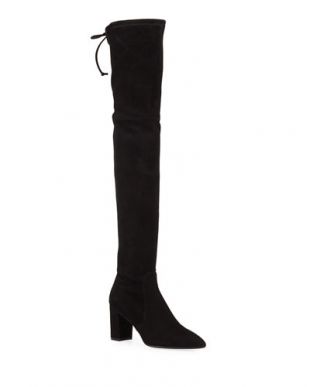Lesley Suede Over The Knee Boots