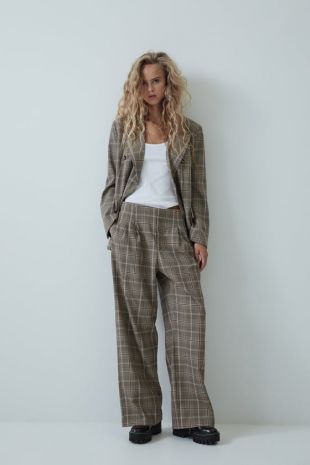 Plaid Blazer