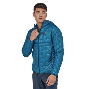 Blue Puff Hooded Jacket