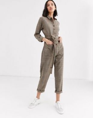Native Youth - Combinaison à carreaux nouée à la taille | ASOS