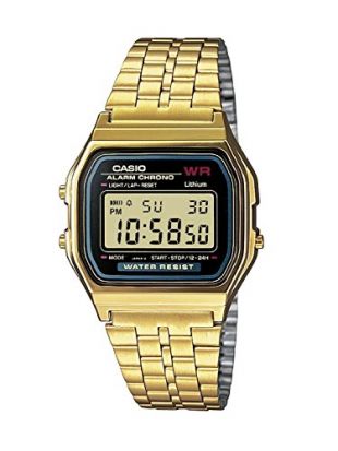 Casio Collection Unisex-Armbanduhr A159WGEA 1EF