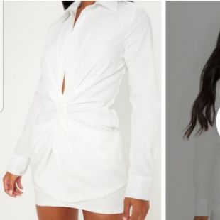 White Shirt Dress