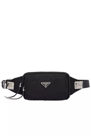 Prada - Black Nylon Belt Bag