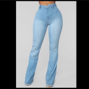 High Rise Flare Jeans Size