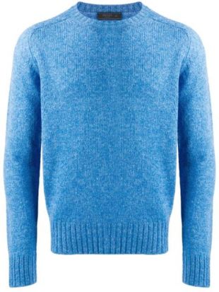 Shetland crew neck jumper
