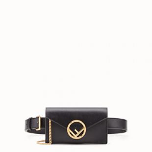 Fendi - Black Leather Belt Bag