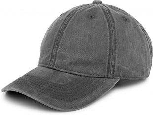 styleBREAKER Casquette Vintage 6 Segments, Look usé délavé, Casquette de Baseball, réglable, Unisexe 04023054