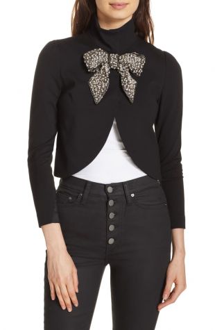 Black Embellished  Jacket