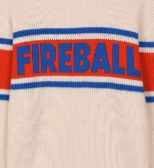 Pull col rond fireball 100% cachemire