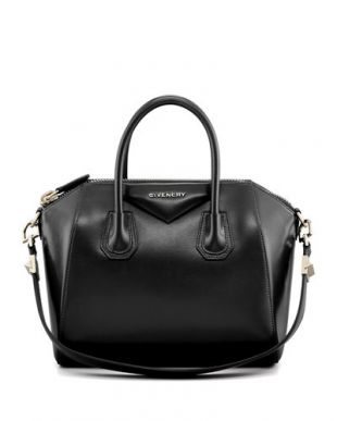 Antigona Small Leather Satchel Bag