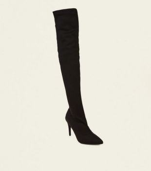 New Look - Black Over The Knee Boot