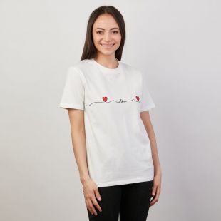 T Shirt Cheri Blanc