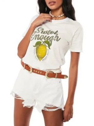 Sweet Enough Lemon Graphic T-Shirt