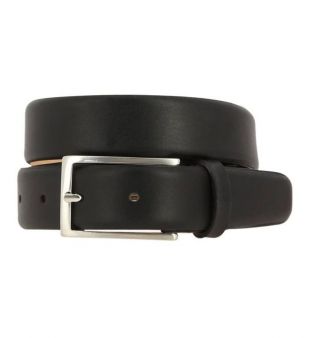 Ceinture cuir de veau boucle rectangulaire - ... - Galeries Lafayette