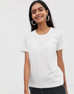 Weekday - Kate - T-shirt - Blanc | ASOS