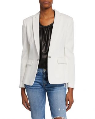 White Blazer Jacket
