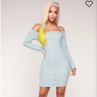 Off The Shoulder Mini Dress