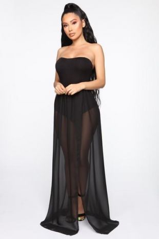 Black Exhibit A Dress