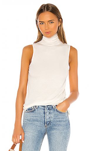Ivory Turtleneck Top