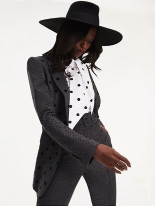 Blazer Zendaya à pois