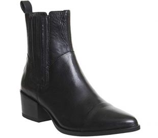 Vagabond Marja Black Leather Chelsea High Ankle Boots US5.5 EU36, US6 EU37, US7 EU38 (36)
