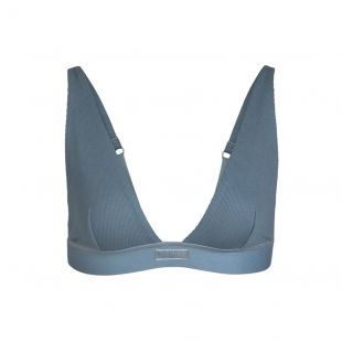Cotton Plunge Bralette