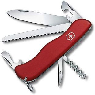 Victorinox Rucksack - Cuchillo (11.1 cm, 3.15 cm, 1.85 cm, Rojo, Acero Inoxidable)