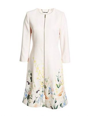 Ted Baker Luluuu Elegant Textured Dress Coat