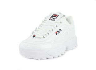 Fila Womens Disruptor ll Premium Patent Sneaker