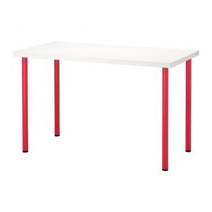 Ikea Linnmon Desk avec pieds Adils pour Multi Purpose 47 1/10,2 cm X23 5/20,3 cm Desk