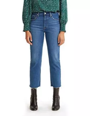 501 Crop Jeans, Charleston In The Fray