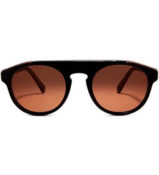 Retrosuperfuture Racer Black/Brown Fashion Sunglasses SUPER-777 51mm