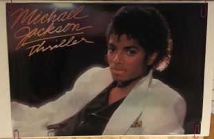 Vintage Billy Jean Thriller Younger Michael Jackson Poster 1980's Pop Jackson 5  | eBay