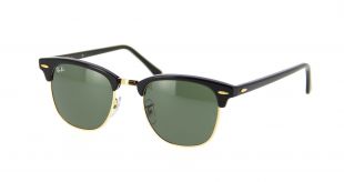 Ray-Ban - Lunettes de Soleil Clubmaster RB3016 Noir